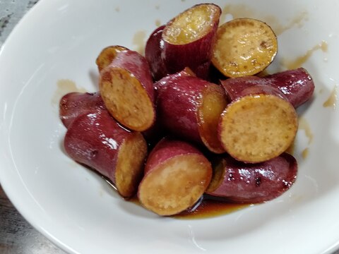 ホットクックで揚げない大学いも